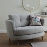 Whitemeadow Kent Oval Cuddler in Fabric