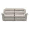 Colorado Large 2 Seater Rec Fabric