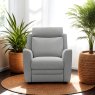 Dakota Power Recliner Armchair with USB Port Leather
