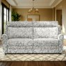 Dakota Double Power Recliner Large 2 Seater Sofa with USB Ports Fabric