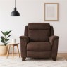 Parker Knoll Manhattan Armchair Power Recliner with USB Port Single Motor in Leather