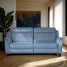 Parker Knoll Manhattan Large 2 Seater Sofa Static in Fabric