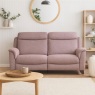Parker Knoll Manhattan Large 2 Seater Sofa Static in Fabric