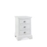 Bentley Designs Hampstead White 3 Drawer Nightstand