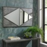 Bentley Designs Renzo Zinc Dark Grey Landscape Wall Mirror