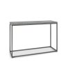 Bentley Designs Renzo Zinc Dark Grey Console Table