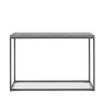 Renzo Zinc Dark Grey Console Table