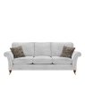 Parker Knoll Burghley Grand Sofa Inc 2 x Scatters in Leather