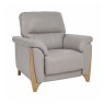 Enna Chair Static Leather Angle