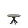Bentley Designs Ellipse Fumed Oak Circular Dining Table