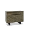 Bentley Designs Ellipse Fumed Oak Narrow Sideboard