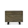 Bentley Designs Ellipse Fumed Oak Narrow Sideboard