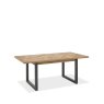 Indus Rustic Oak 6-8 Dining Table