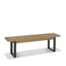 Bentley Designs Indus Rustic Oak Bench