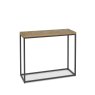 Bentley Designs Indus Rustic Oak Narrow Console Table