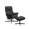 Stressless Mayfair Chair in Fabric, Cross Base with Footstool Stressless Mayfair Chair in Fabric, Cross Base with Footstool