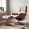 Stressless Stressless Mayfair Chair in Leather, Signature Base with Footstool