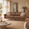 Forli Large Sofa Leather Lifestyle