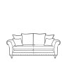 Cleveland 3 Seater Sofa-PillowBk Cleveland 3 Seater Sofa-PillowBk