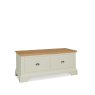 Hampstead Soft Grey and Pale Oak Blanket Box