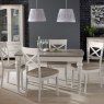 Montreux Washed Oak and Soft Grey 4-6 Extension Dining Table