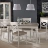 Bentley Designs Montreux Washed Oak and Soft Grey 6-8 Extension Dining Table