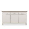 Bentley Designs Montreux Washed Oak and Soft Grey Wide Sideboard