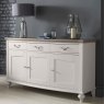 Bentley Designs Montreux Washed Oak and Soft Grey Wide Sideboard