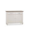 Bentley Designs Montreux Washed Oak and Soft Grey Narrow Sideboard