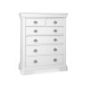Bentley Designs Chantilly White 2 plus 4 Drawer Chest