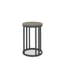 Bentley Designs Monroe Silver Grey Side Table