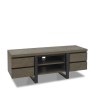 Bentley Designs Tivoli Weathered Oak Wide Entertainment Unit