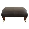 Moseley Leather Footstool