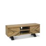 Bentley Designs Ellipse Rustic Oak Entertainment Unit