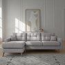 Whitemeadow Kent Large Chaise Sofa in Fabric