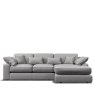 Whitemeadow Sussex Small Chaise Sofa in Fabric