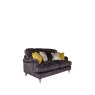 H Collection Dorchester 2 Seater Sofa in Fabric