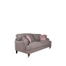 H Collection Dorchester 3 Seater Sofa in Fabric