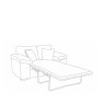 Jade 2 Seater 120cm Sofabed in Fabric
