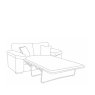 Jade 3 Seater 140cm Sofabed in Fabric