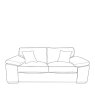 Jade 3 Seater Sofa in Fabric Jade 3 Seater Sofa in Fabric