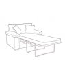 Jade Chair 80cm Sofabed in Fabric
