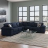 H Collection Jade Corner Sofa (LH2/COR/RH2) in Fabric