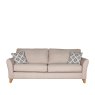 H Collection Tiffany 4 Seater Sofa in Fabric