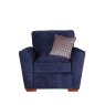 H Collection Hannah Armchair in Fabric