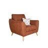 H Collection Arthur Armchair in Fabric
