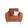 H Collection Arthur Armchair in Fabric