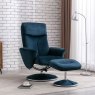 H Collection Peru Swivel Recliner Footstool