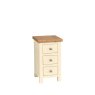 Arundel Ivory Compact 3 Drawer Bedside