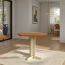 Arundel Ivory Round Drop Leaf Table